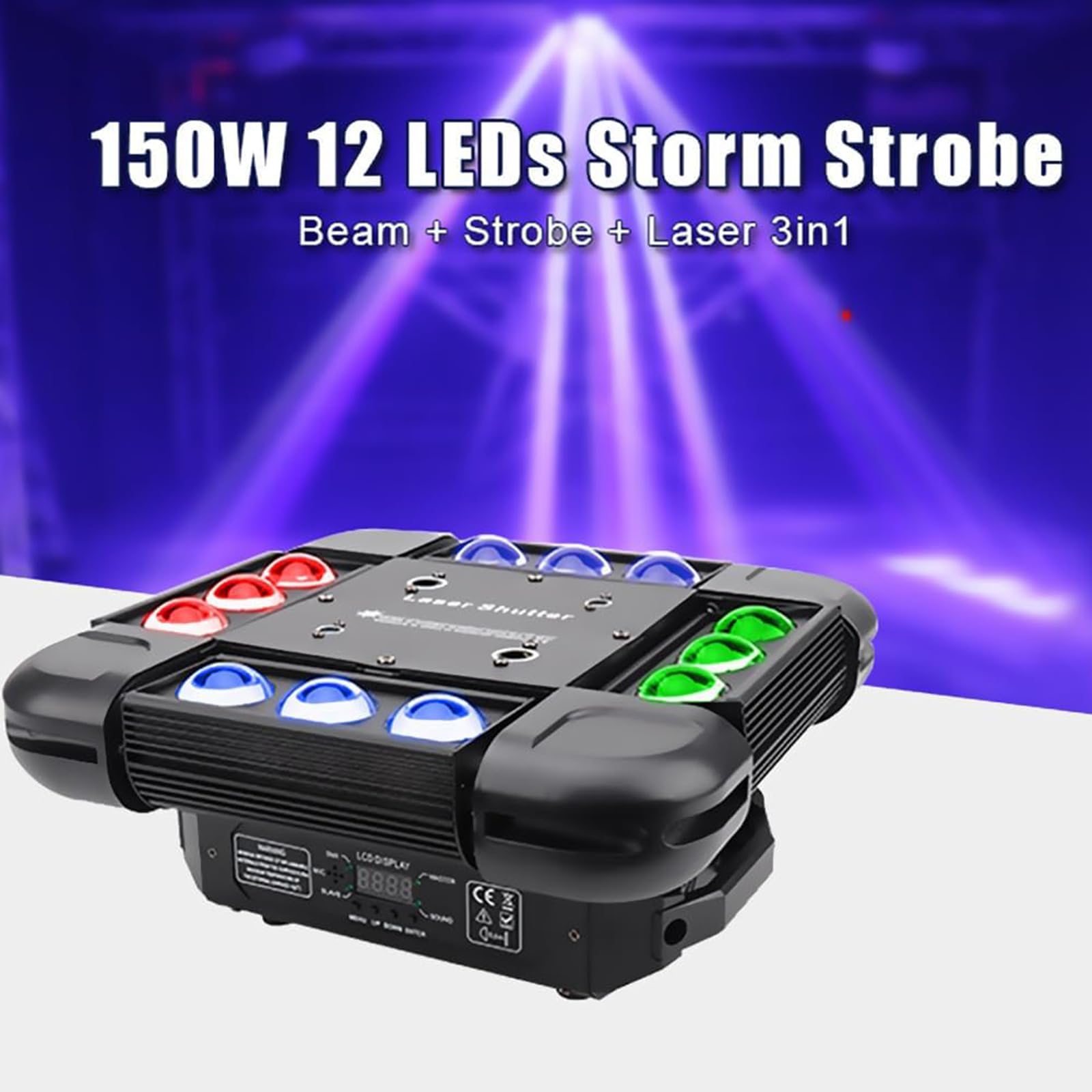 早い者勝ち✨150W ムービングヘッド LED DMX512 スポットビーム 41IubRQo6CL.jpg